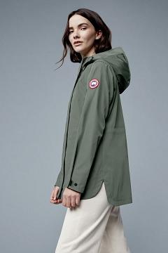 Chamarras Canada Goose Mujer Mexico - Minden Rompevientos Verdes HW5492638